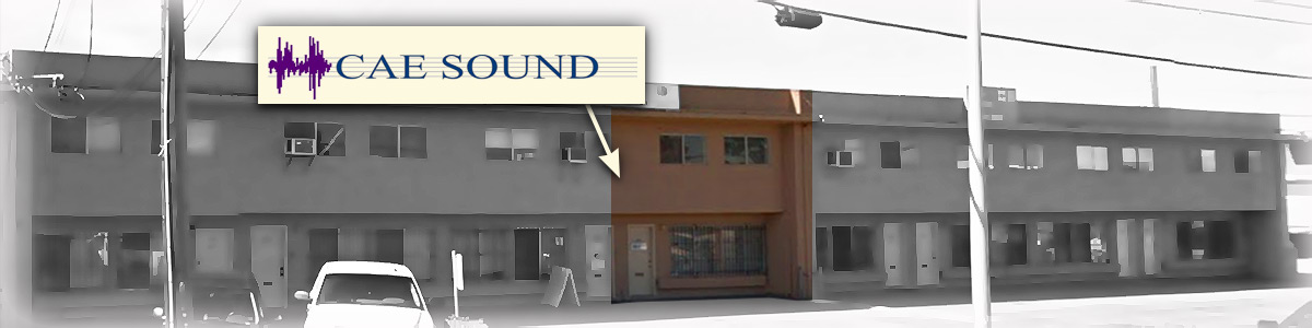 CAE Sound, 485 N Amphlett, San Mateo CA 94401